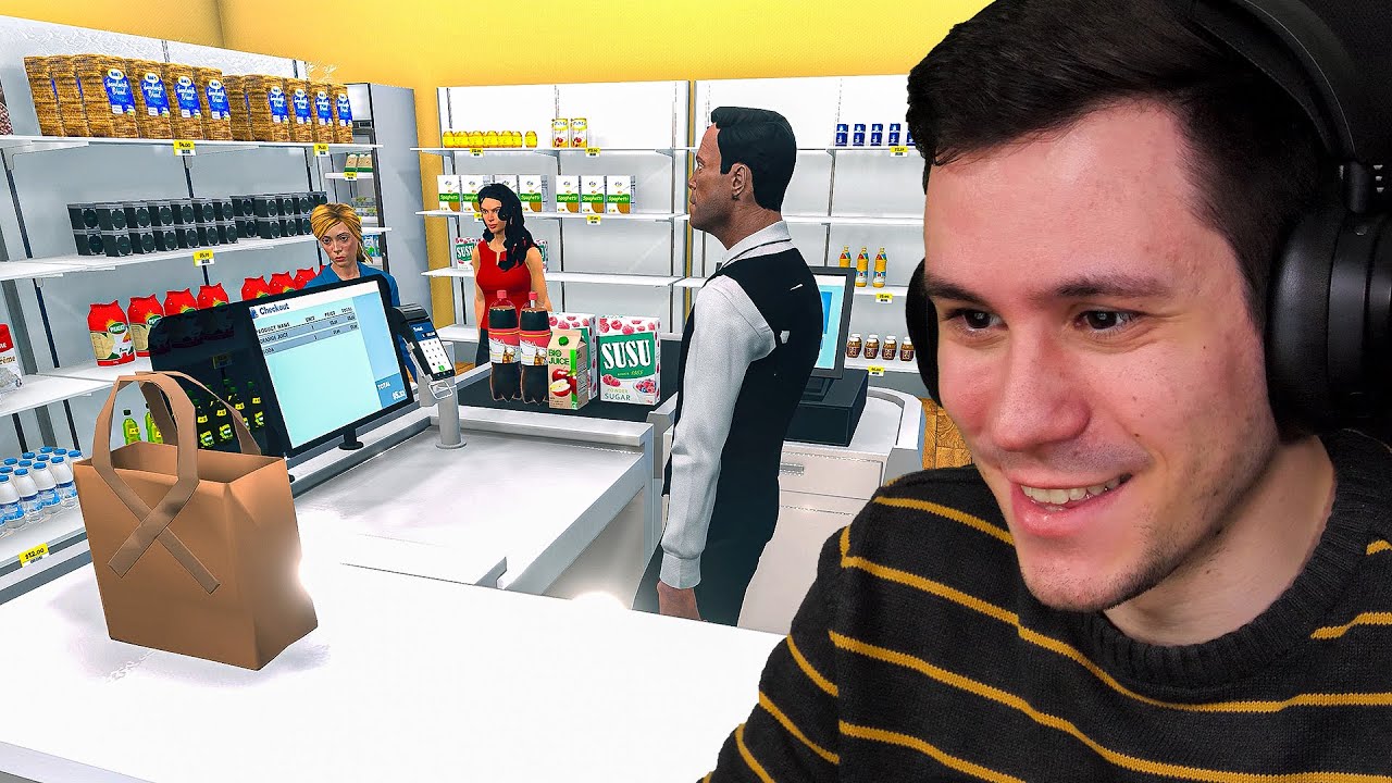 PÖRGETJÜK A KISBOLTOT!💲Supermarket Simulator