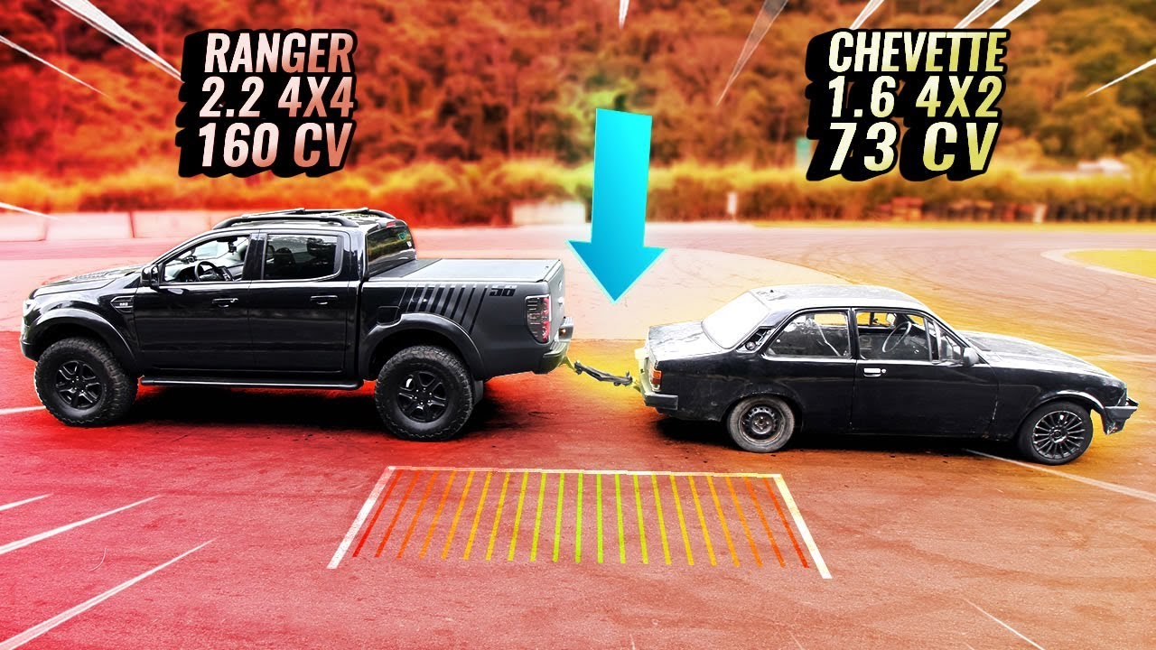 CABO DE GUERRA - FORD RANGER VS CHEVETTE