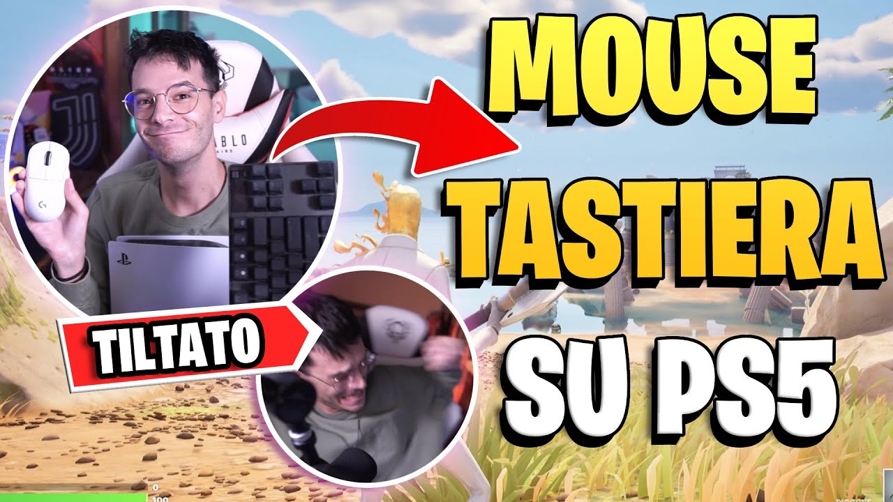 TILT ESTREMO! Mouse e Tastiera Su PS5! #fortnite #fortniteiTA#fortnitechallenge #smi_ii