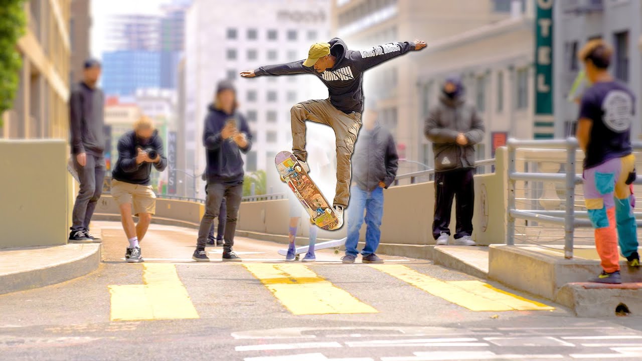 CRAZY 10FT SKATEBOARDING GAP! (Braille vs San Francisco)