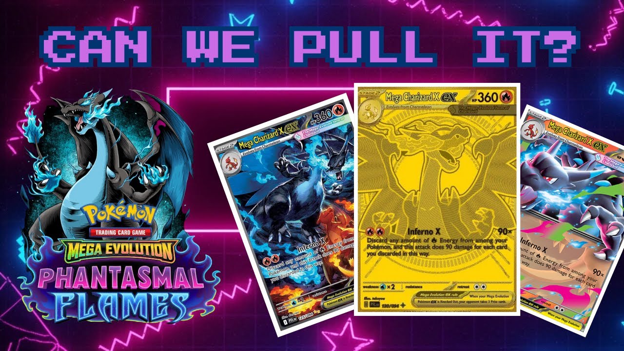 🔥 PHANTASMAL FLAMES BOOSTER BOX BATTLE! can we pull the $1000 card? #pokemon #tcg