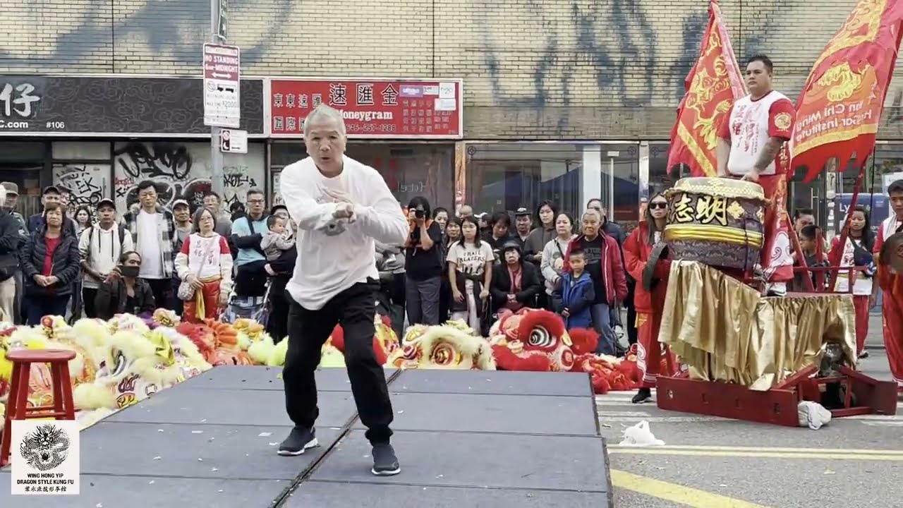 Performing at Grandmaster Wan Chi Ming's 50th Anniversary
