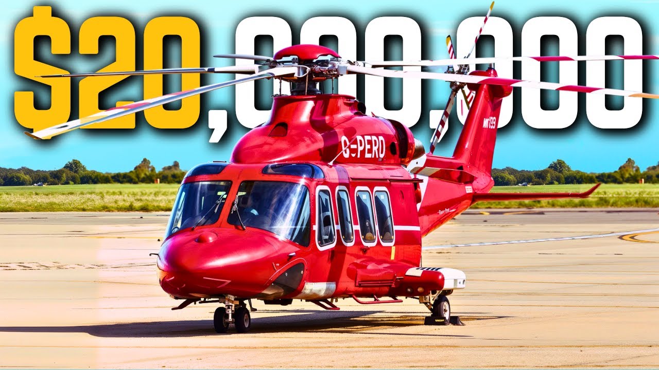 Внутри AgustaWestland AW1 стоимостью 20 миллионов долларов
