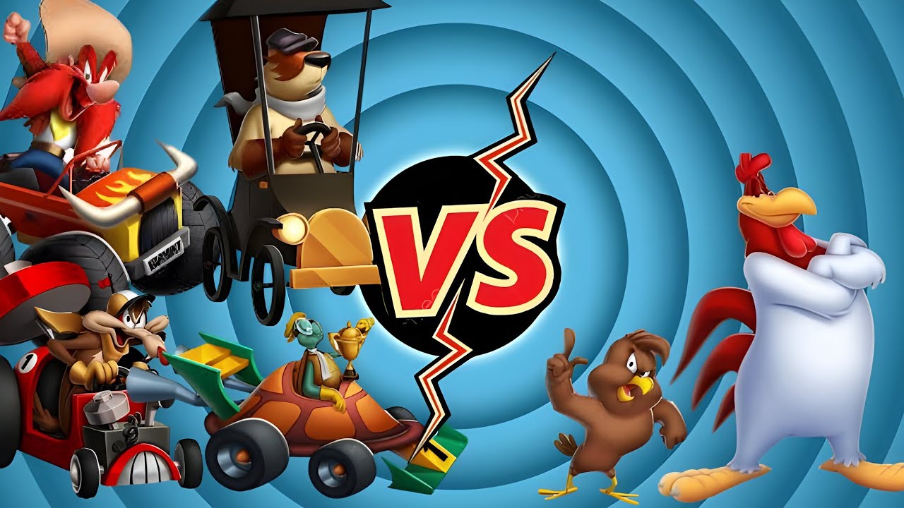 ¡Equipo Go Kart vs Quique Gavilán! | Looney Tunes World of Mayhem | Peluzzo Juega
