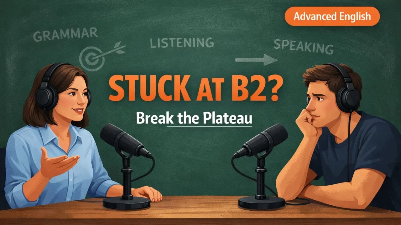 Why You’re Stuck at Intermediate English (And How to Break Through)