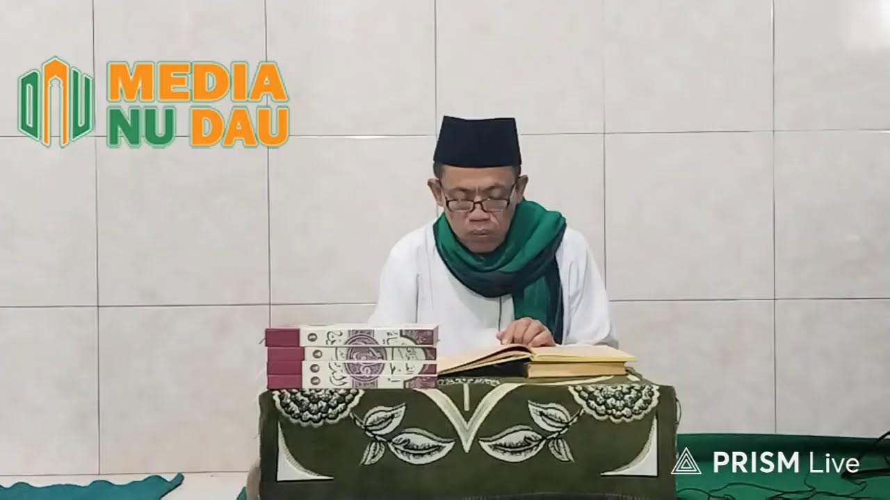 Tabarukan Kitab Tafsir Jalalain dan Fathul Mu'in - Ketua MWC Dau - Kyai M. Shonhaji - #Ramadhan-10