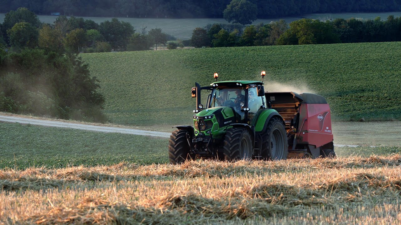DEUTZ FAHR 6185 TTV - PRESSE VB 2160 - Agriculture - Doubs