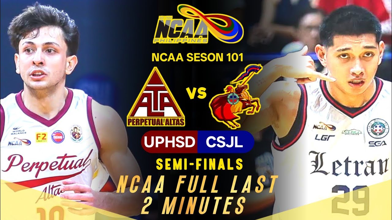NCAA LAST 2 MINUTES SEMI-FINALS: PERPETUAL VS LETRAN | DECEMBER 2, 2025