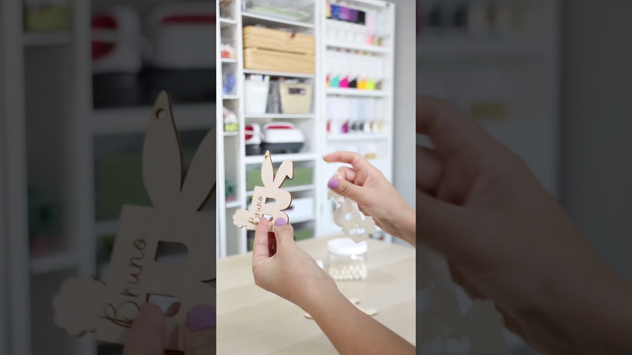 Glowforge - Wooden Easter Tags