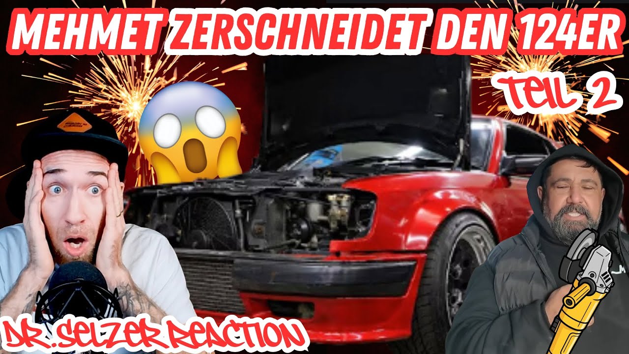 Mercedes W124 ZERSCHNEIDEN f&uuml;r Breitbau Teil 2 - MT Cars Reaction by Dr.Selzer