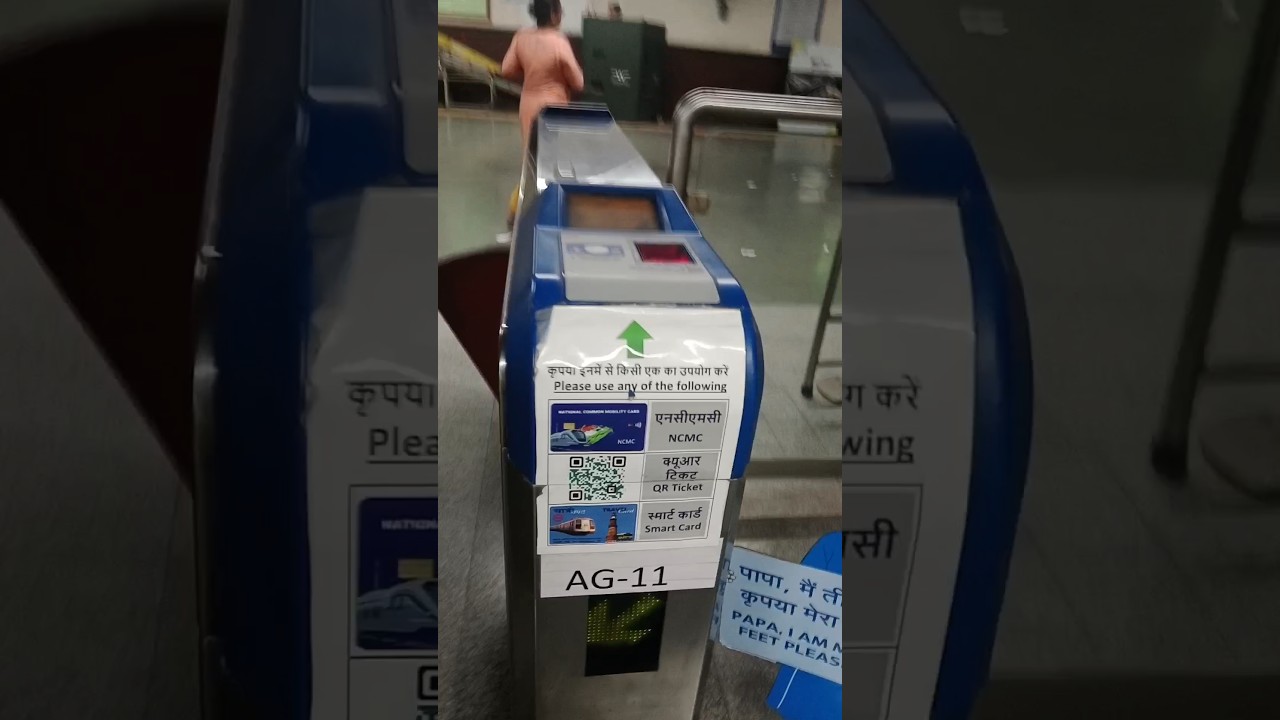 Delhi metro: New Ticketing System (QR Tickets) getting ready!!