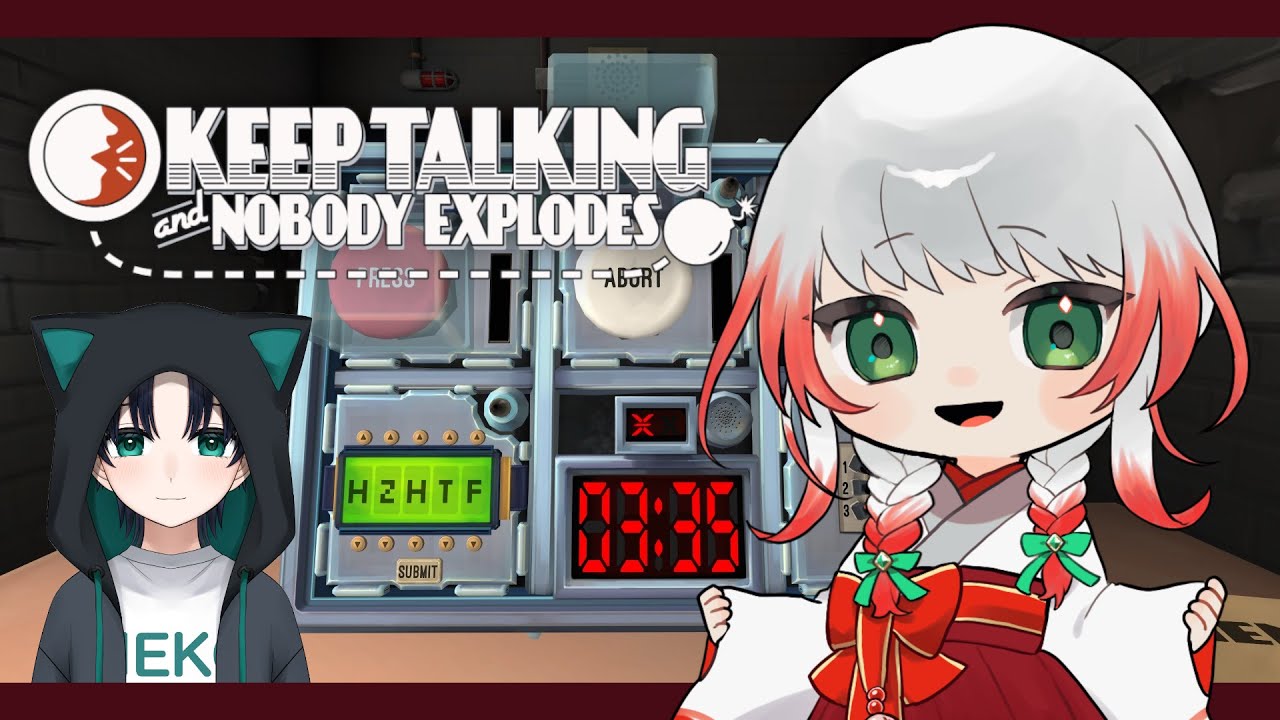 【Keep Talking and Nobody Explodes】爆発に日寄ってる日和ってる奴いる？いねえよなぁ！！？【山猫たまき、奇譚つむぐ】