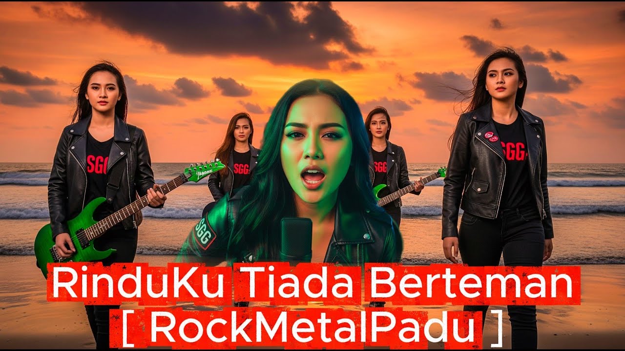 RinduKu Tiada Berteman SGG Cover RockJiwang90sMetalPadu🤘Vol 120 Music Video 2025