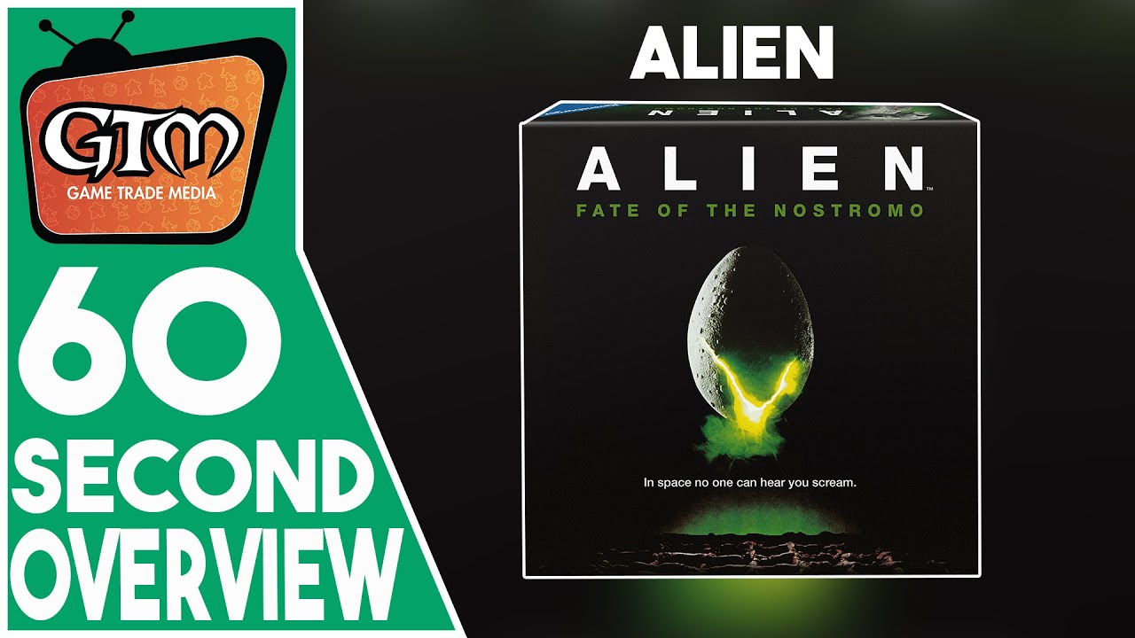 Alien: Fate of the Nostromo  | Game Trade Minute | (A 60 Second #Tabletopgaming Snapshot)