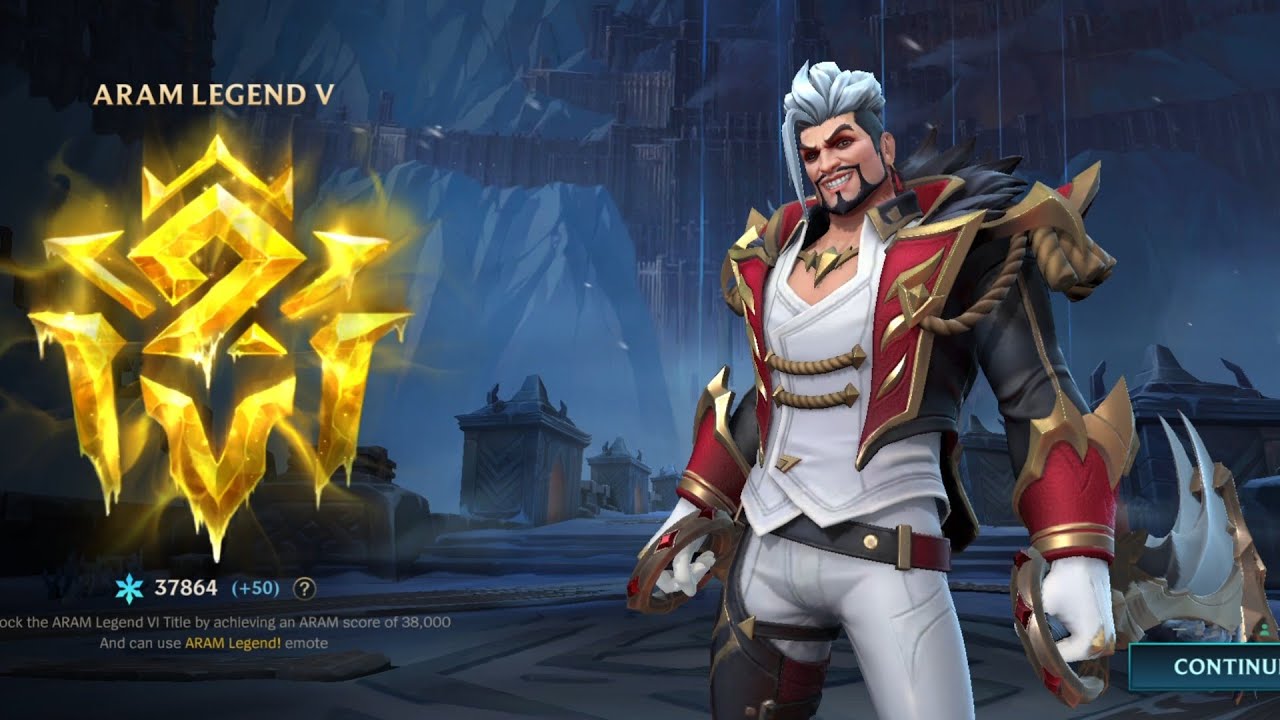 Glorious Draven League of Legends Wild Rift ARAM Gameplay