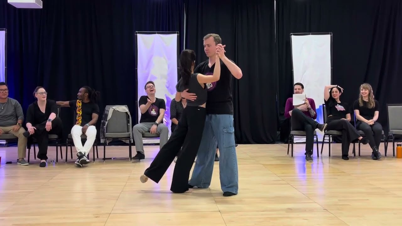 Austin Kois & Yenni Setiawan, lead and follow west coast swing.