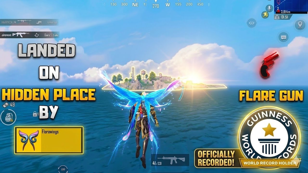 Travling To Spawn Island Hidden Place By Florawings World Record Loot + Flare Gun