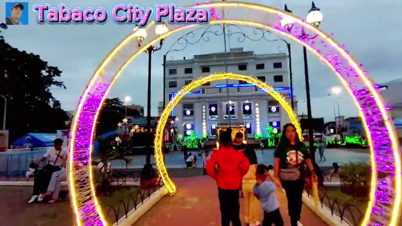 Tabaco City Plaza Christmas Decor 2025