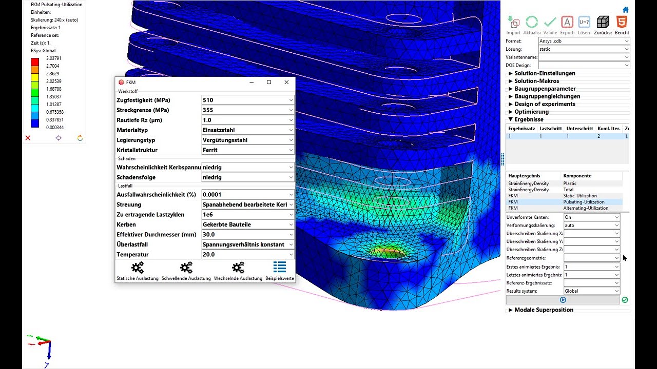 Aufzeichnung Webinar: Automatischer FKM-Nachweis mithilfe der FE-Simulation
