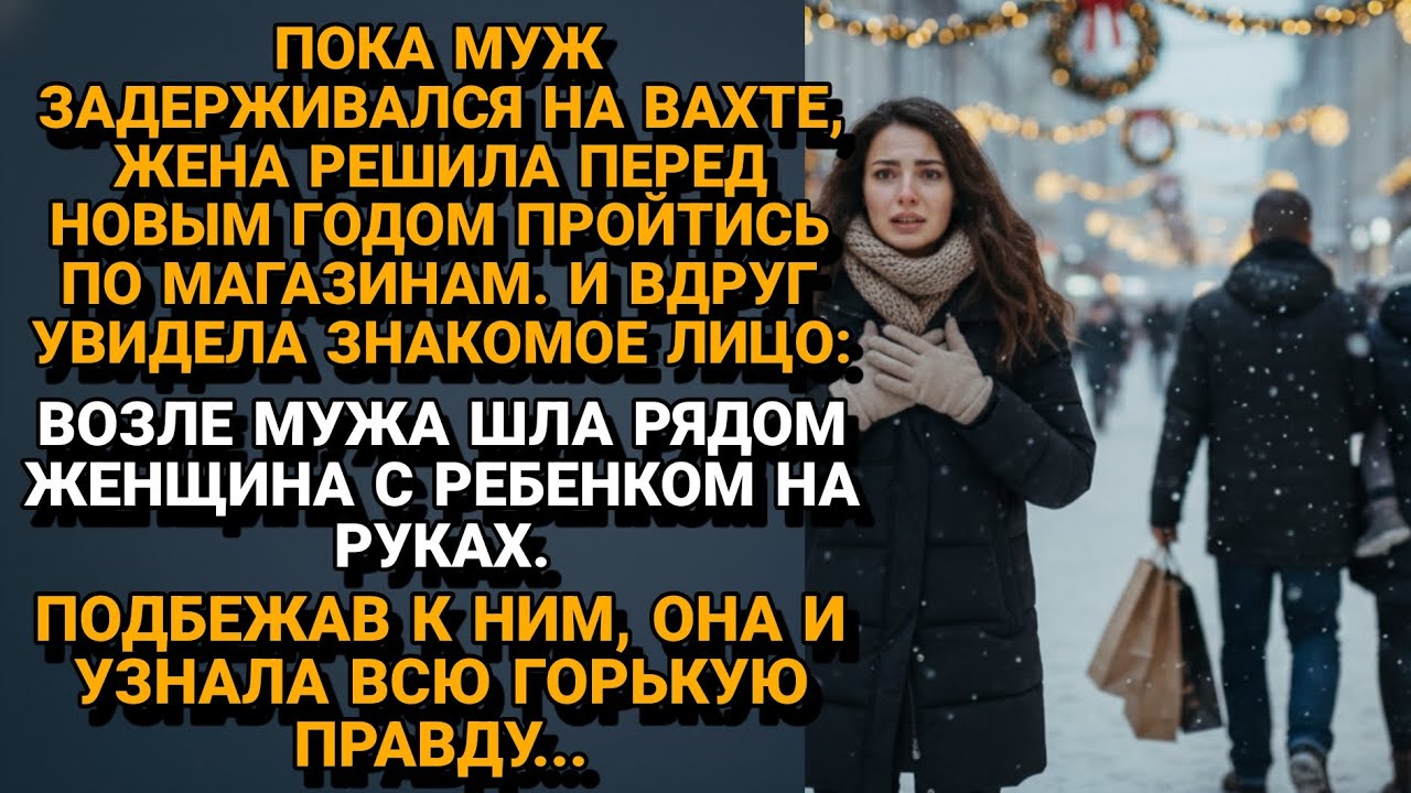 Думала, Он на Работе, а встретила его с Другой