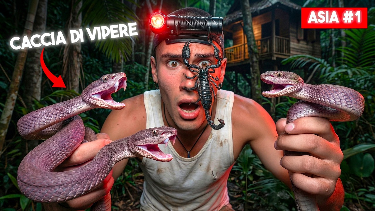 Cerco gli ANIMALI più pericolosi della GIUNGLA in Thailandia - EP.1