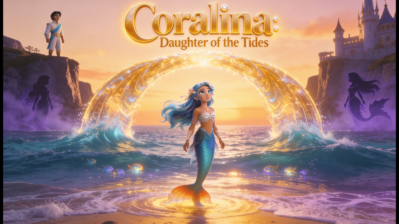 Coralina: Daughter of the Tides 🌊 | Epic Mermaid Love Story | Animated Fantasy Short Film