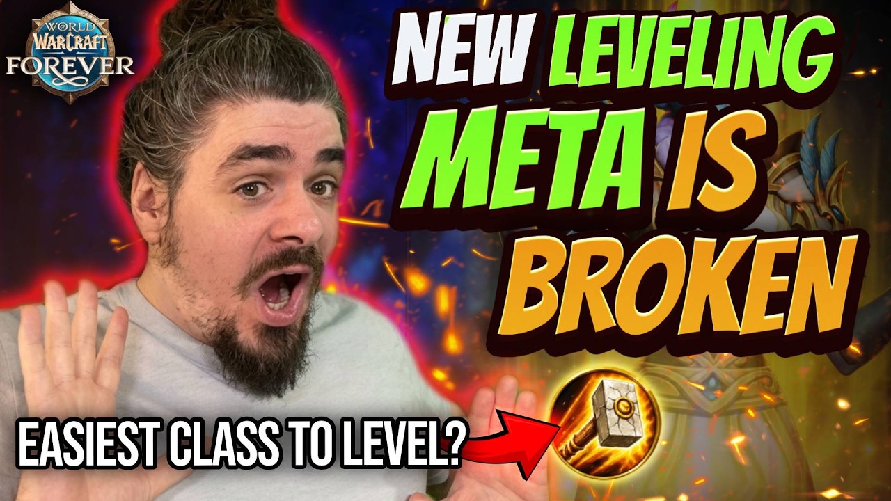 The EASIEST Leveling Class in WoW Forever