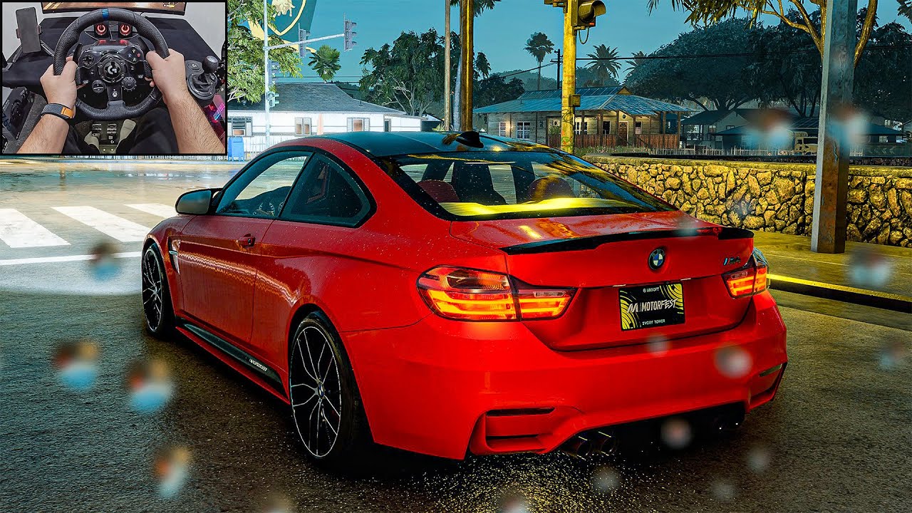 BMW M4 | The Crew Motorfest | Logitech G923 Steering Wheel