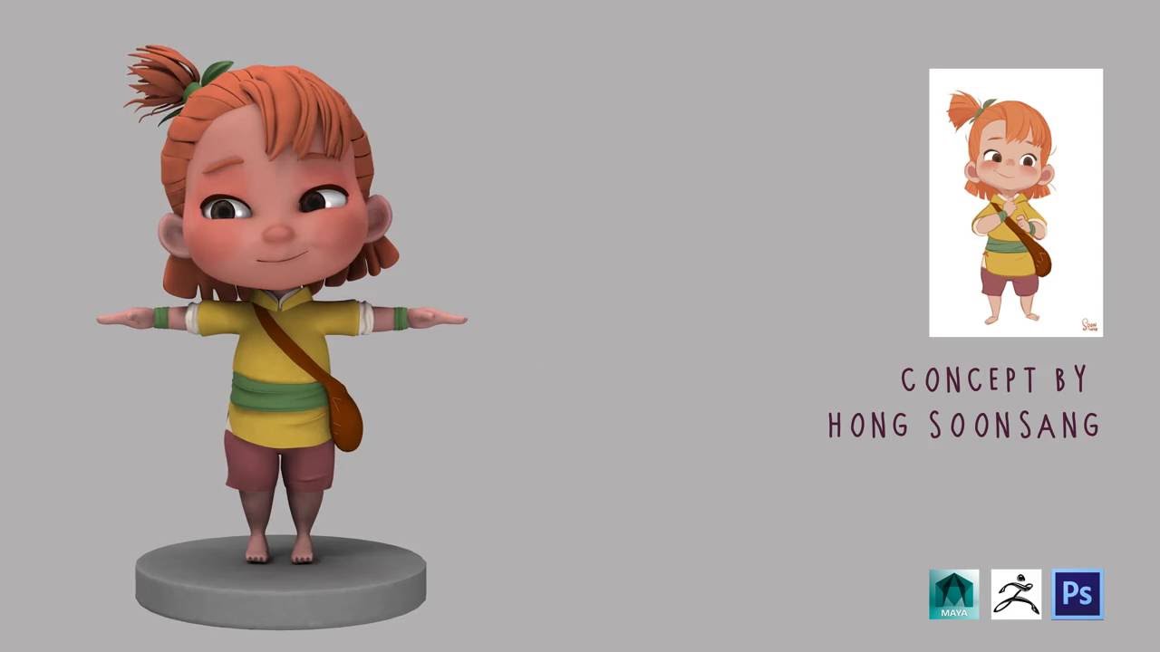 CHARACTER MODELING REEL 2016