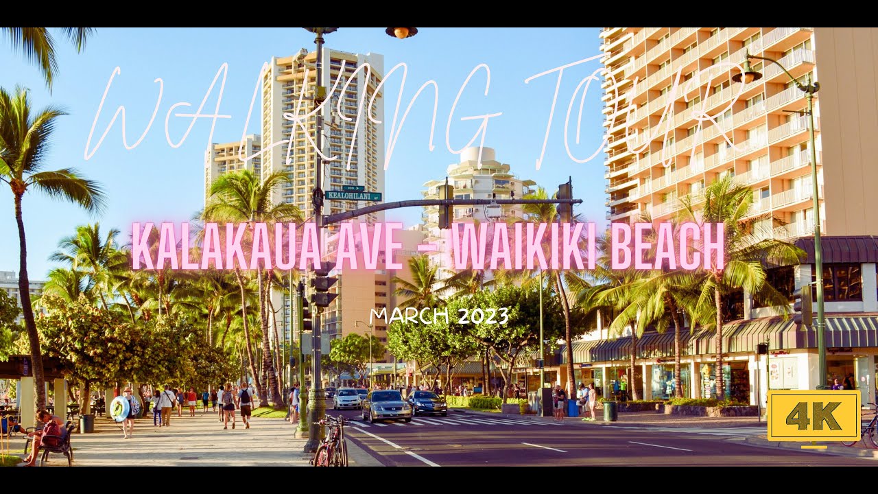 Experience the Beauty of Waikiki Beach: Walk Tour of Kalakaua Ave