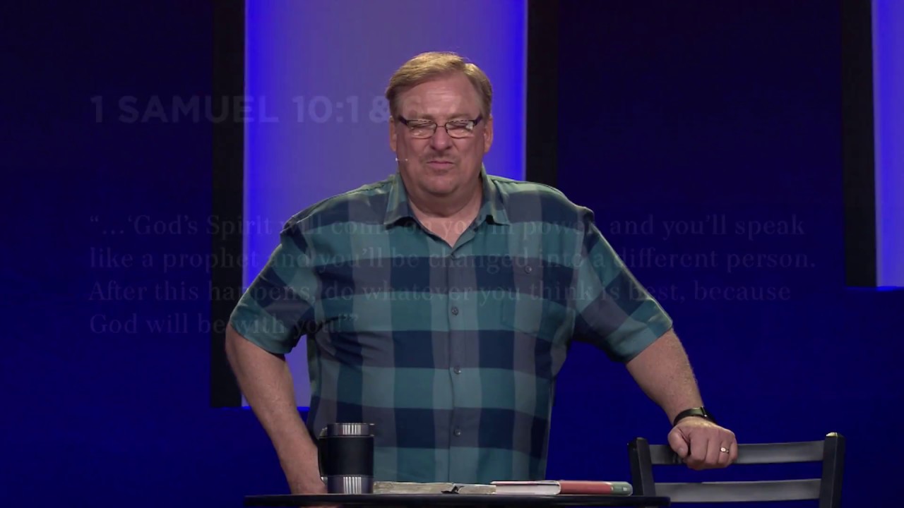 Learn How To Live The Anointed Life with Rick Warren