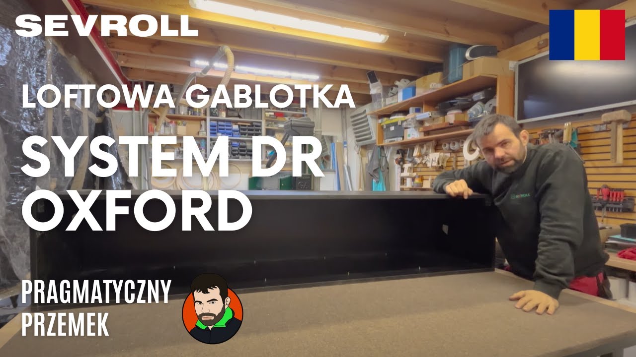 SEVROLL w sieci - System DR Oxford – loftowa gablotka