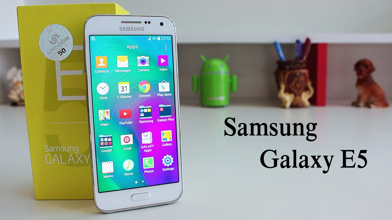 Samsung Galaxy E5 Unboxing & Quick Review