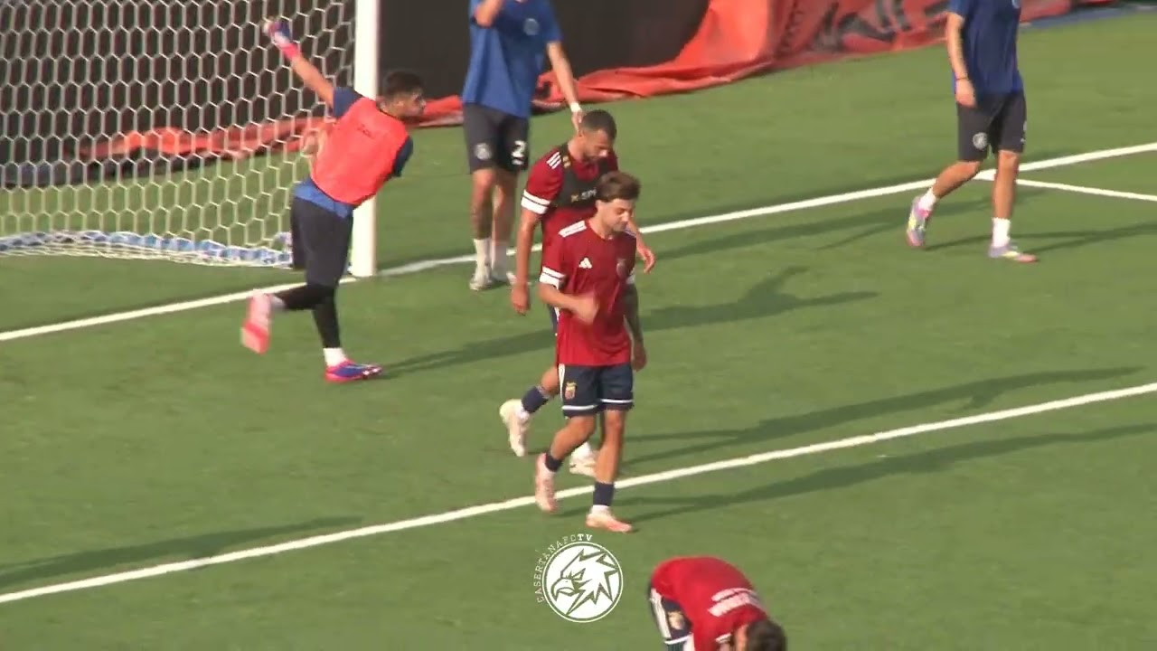 Allenamento congiunto. Casertana-United Alife Gioiese 6-0