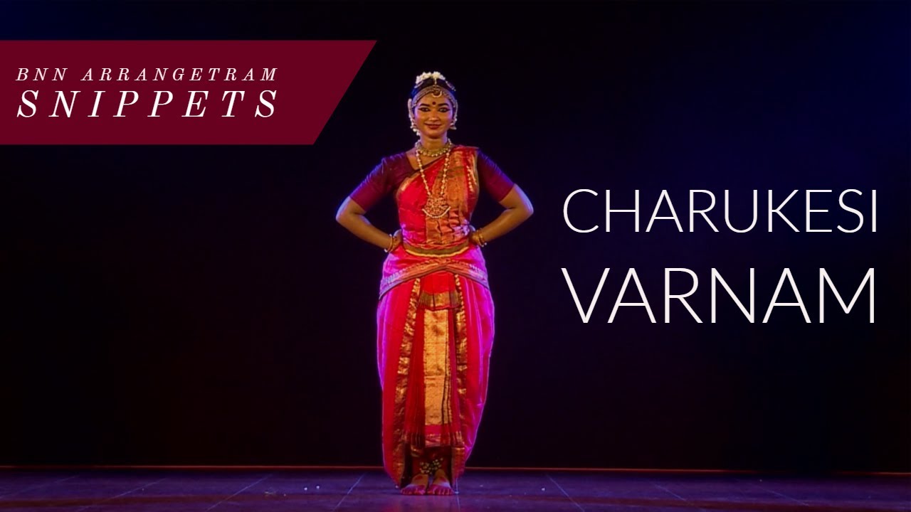 Rithika performs Charukesi Varnam | Bhakti Natya Niketan| Bharatanatyam