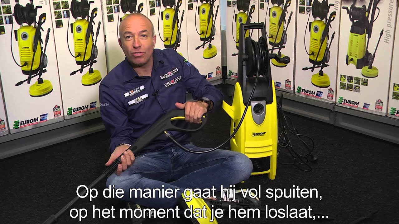 Eurom Force 1800 hogedrukreiniger review en unboxing