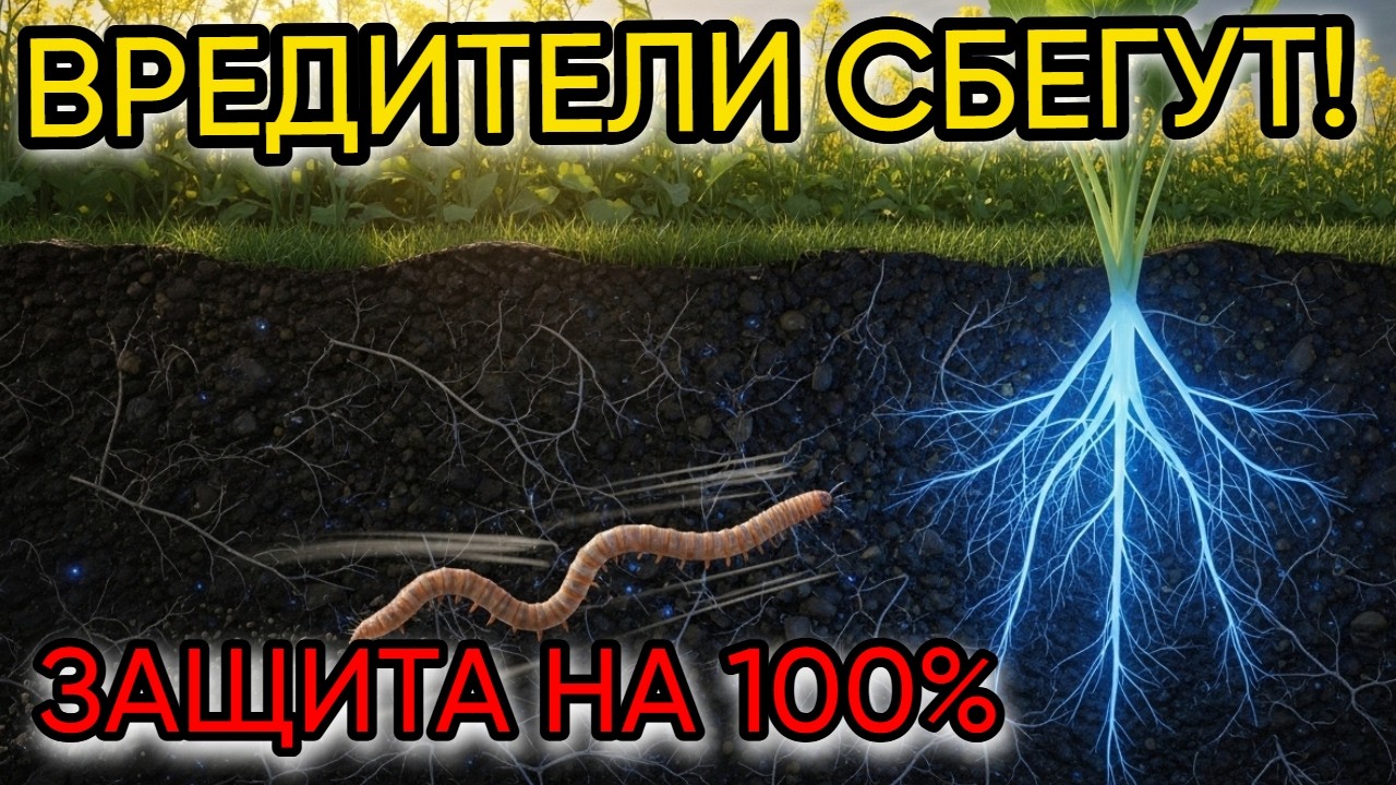 ПРОВОЛОЧНИК УБЕЖИТ САМ! Как горчица и фацелия заменят все инсектициды в огороде