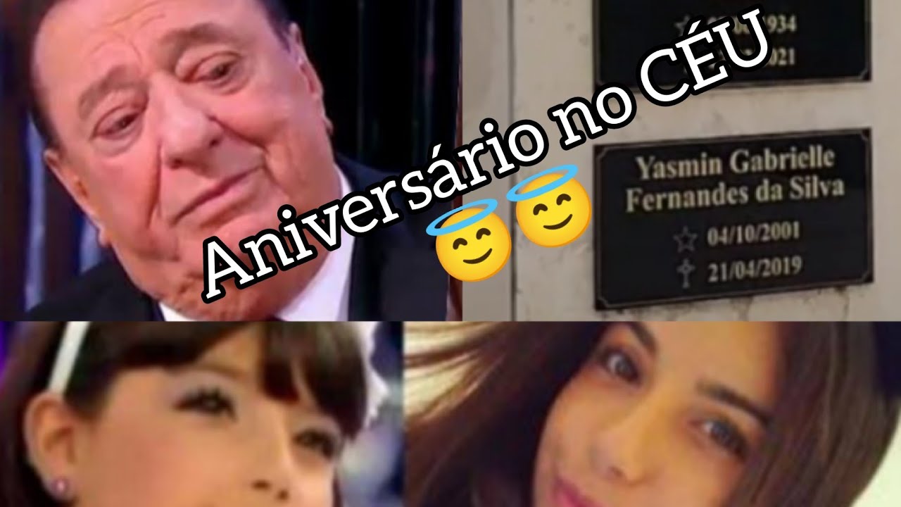 aniversário da pequena Yasmin Gabrielle do programa Raul Gil, uma visita ao seu túmulo ❤️