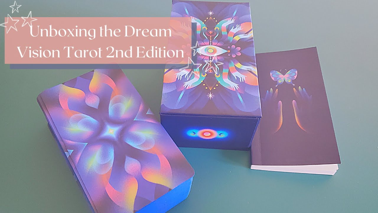 Unboxing the Dream Vision Tarot 2nd Edition by Emma Zhang