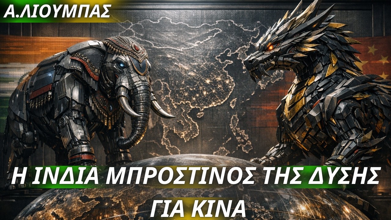 Ανδρέας Λιούμπας: Ελέφας vs Δράκος-Η Ινδία μπροστινός της Δύσης για Κίνα- Πιθανότητες & περιορισμοί