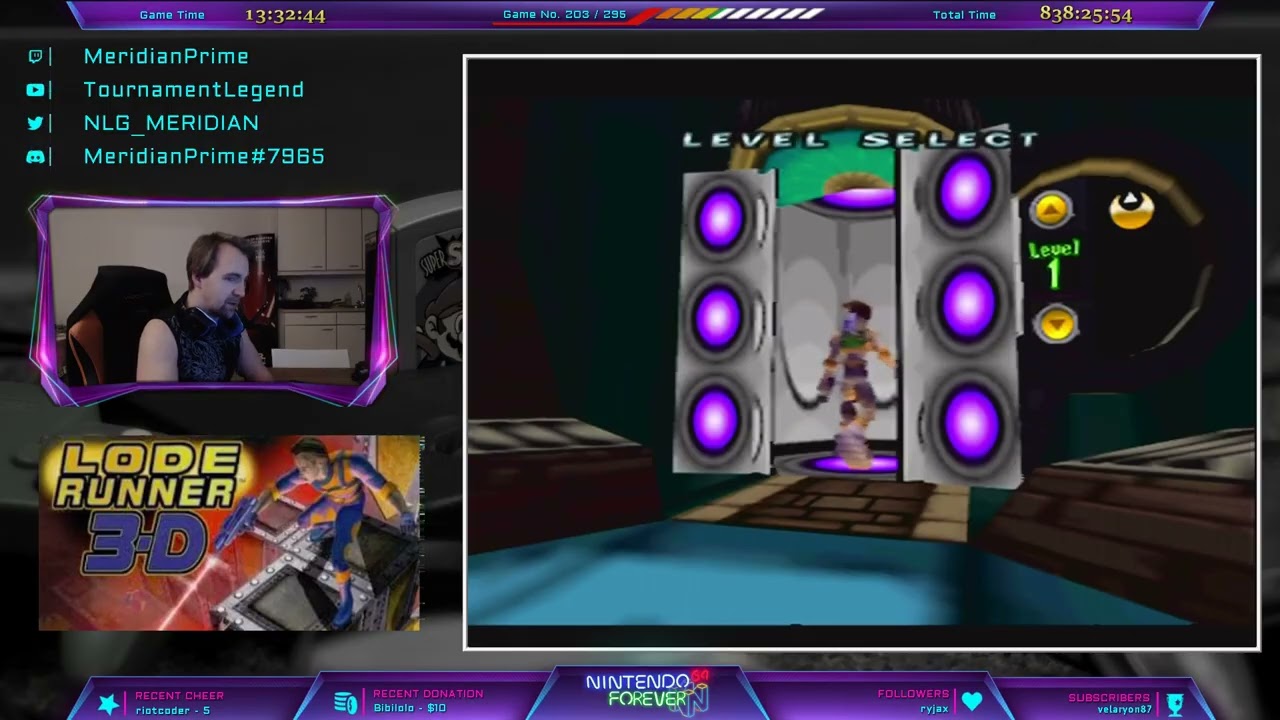 N64Ever / #203 - Lode Runner 3 D - Part 4