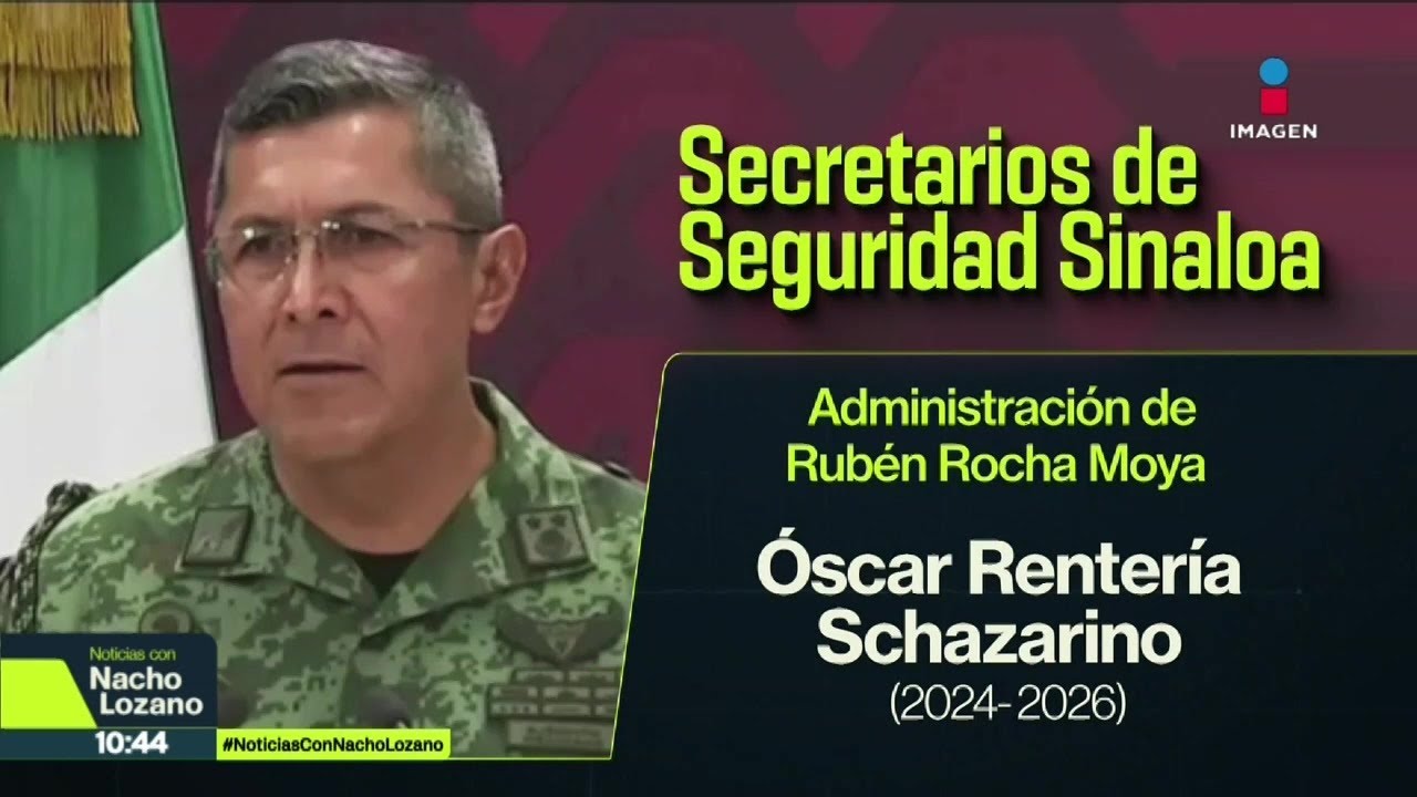 Renuncia del secretario de Seguridad de Sinaloa es la tercera en el gobierno de Rubén Rocha