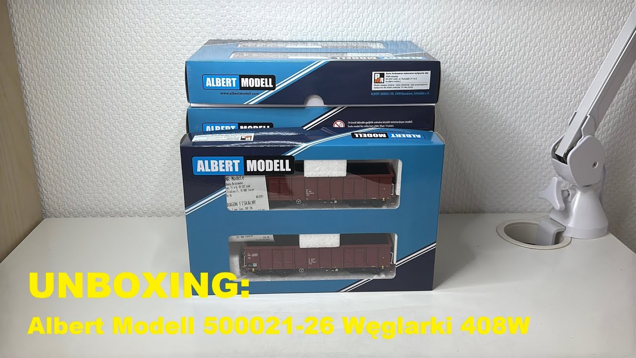 UNBOXING: Albert Modell 500021 26 Węglarki 408W