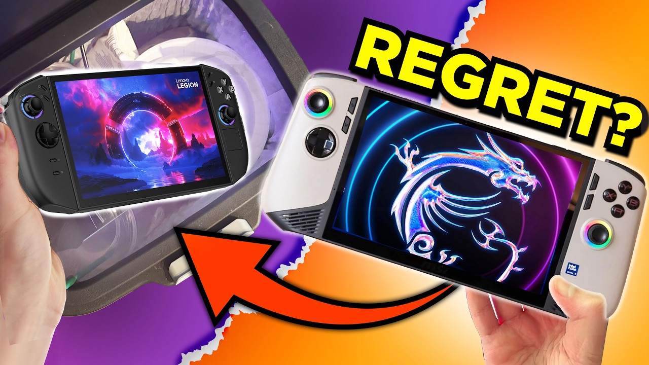 Legion Go 2 vs MSi Claw 8Ai+: Did I Make The WRONG Choice?!