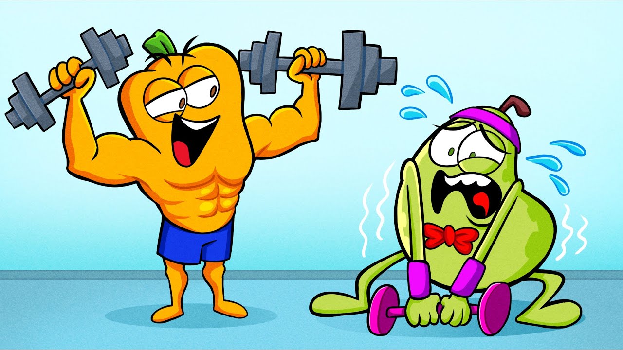 My friend Tried a New Workout || Funny Gym Fails by Pear Couple