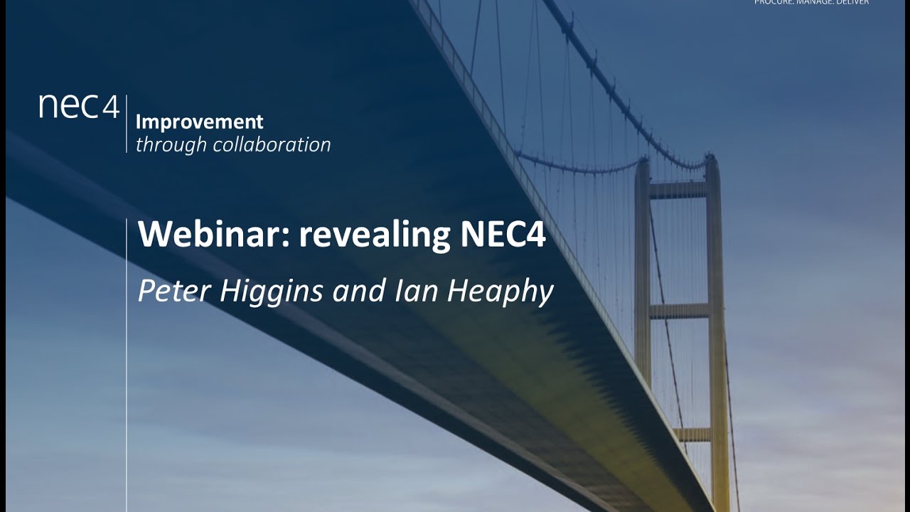 Webinar: revealing NEC4