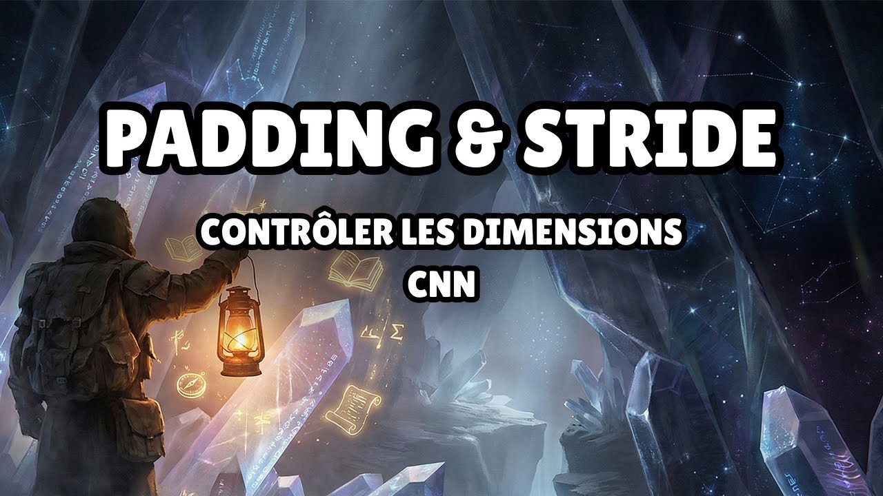 Padding et Stride expliqué : Contrôler les CNNs | Architecture IA