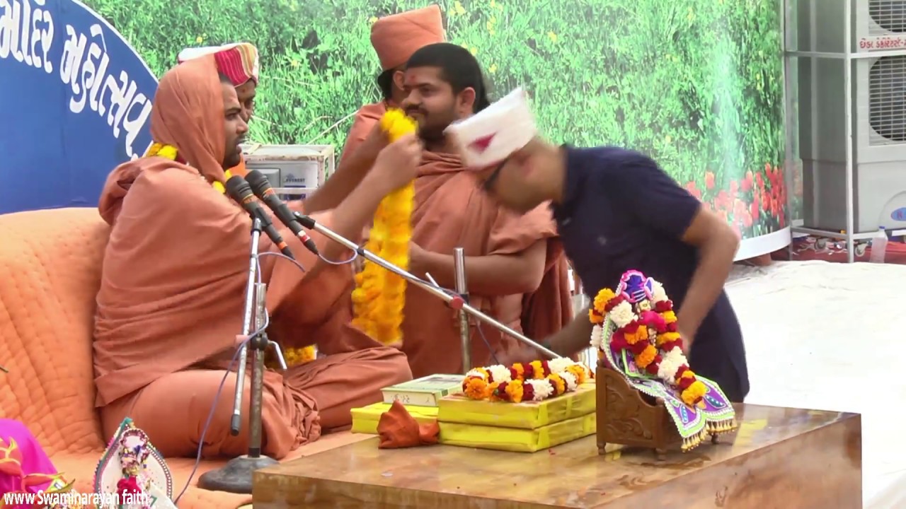 Baladia Gents Temple Murti Pratishta - Shreemad Satsangi Jeevan - Day 6 Afternoon
