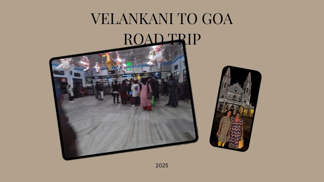 Velankanni to Goa road trip|| 1100 km  driven||@teamogoa