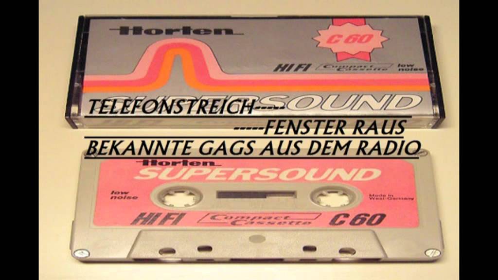 TELEFONSTREICH FENSTER RAUS
